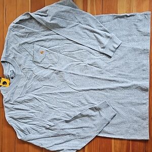 Carhartt loose fit heavyweight long sleeve pocket t-shirt